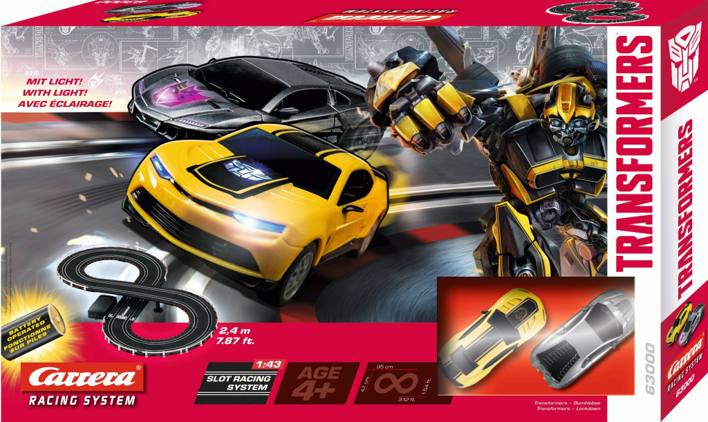 Transformers Slot Car Set (DC Powered) Ages 4+