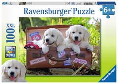 Traveling Pups 100pc XXL Puzzle