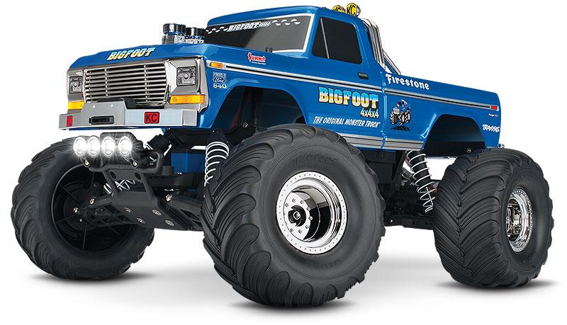 Traxxas Bigfoot RTR with LED Light Combo Kit Truck