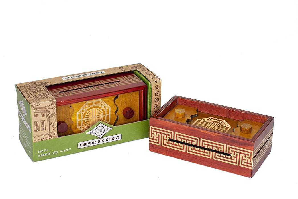 True Genius Emperor's Chest Puzzle Box — Adventure Hobbies & Toys
