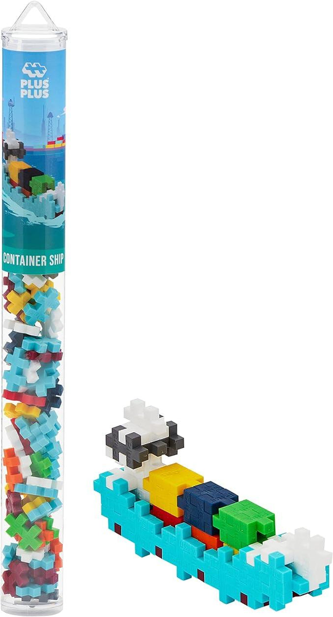 Tube 70pc – Container Ship — Adventure Hobbies & Toys