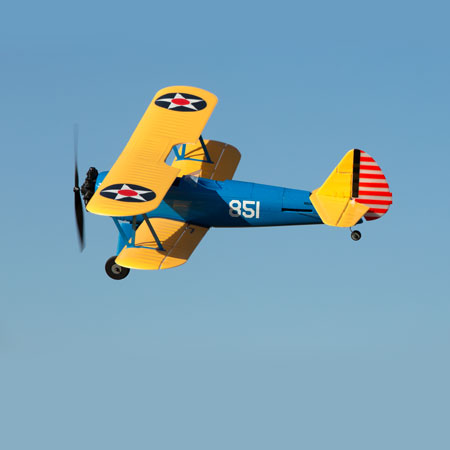UMX PT-17 with AS3X Bind N Fly Plane