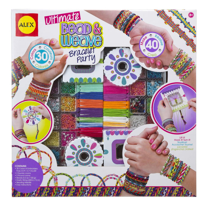 Ultimate Bead & Weave Bracelet Party