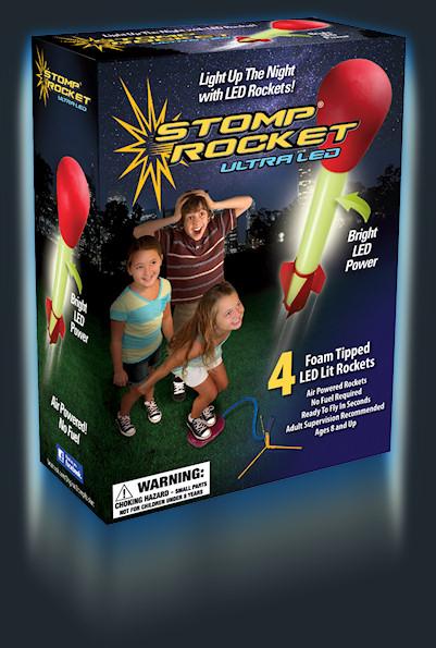 Ultra LED Lighted Stomp Rocket by D&L