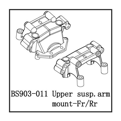 Upper susp. Arm Mount-Fr/Rr