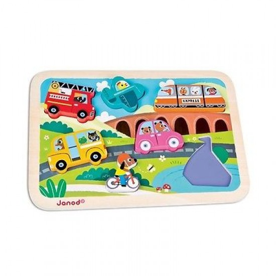 Vehicles Chunky Puzzle