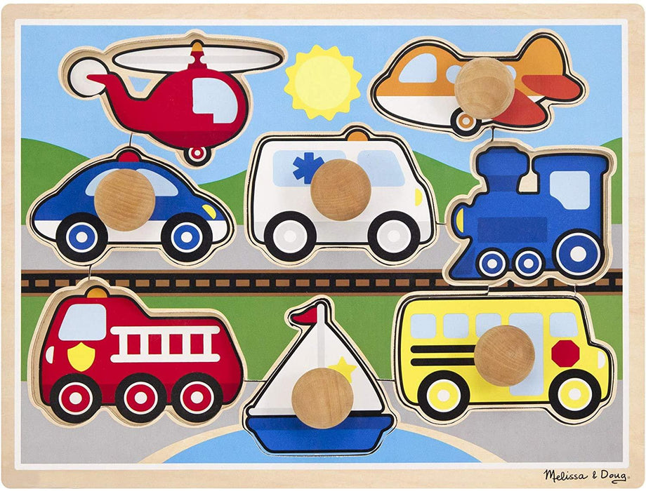 Vehicles Jumbo Knob Puzzle