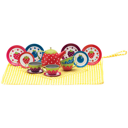 Very Berry Tin Tea Set SH-VBTTS