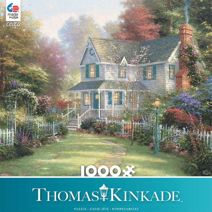 Victorian Garden 2 Puzzle 1000pc Thomas Kinkade