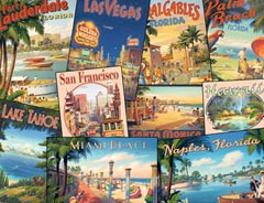 Vintage Vacations 2000 pc