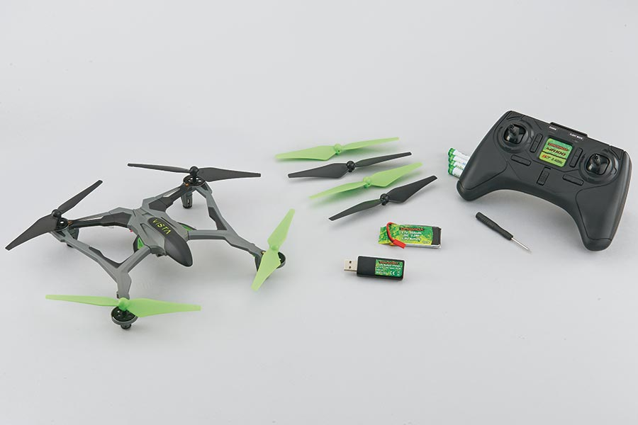 Vista UAV Quadcopter RTF White