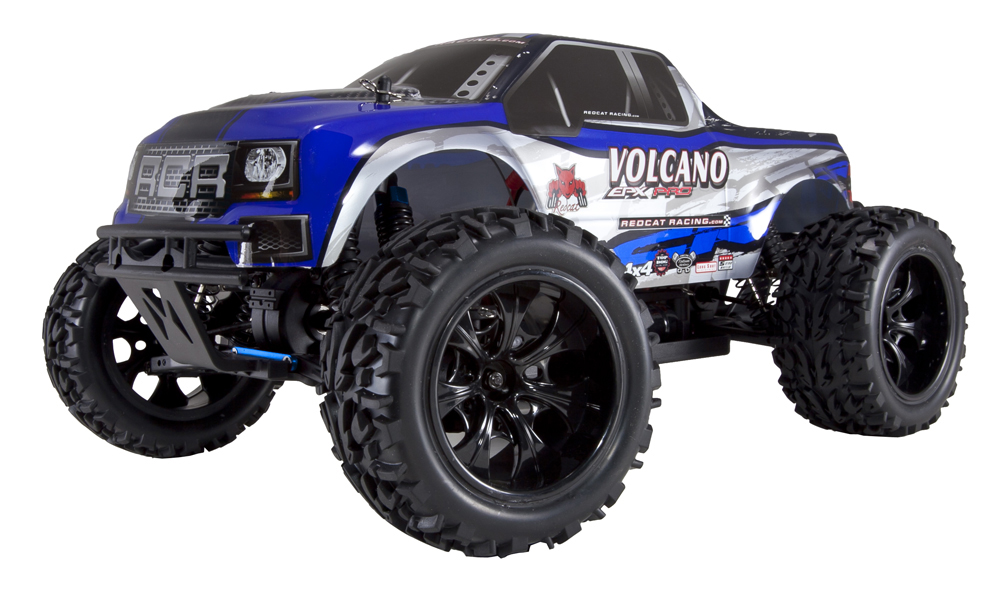 Volcano EPX PRO 1/10 Scale Brushless Truck - Blue