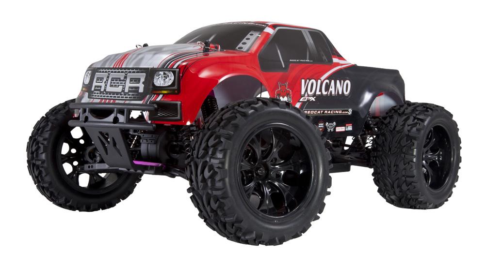 Volcano EPX PRO 1/10 Scale Brushless Truck - Silver/Blk/Red
