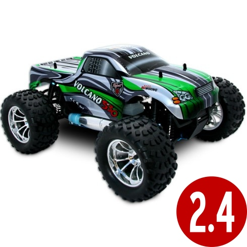 Volcano S30 GREEN Ready To Run Nitro 4WD Truck