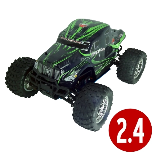 Volcano S30 Nitro Green Semi 4WD Ready To Run Truck