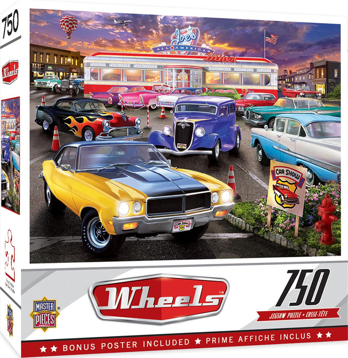WHEELS - RUNNER'S UP - 750 PIECE JIGSAW PUZZLE