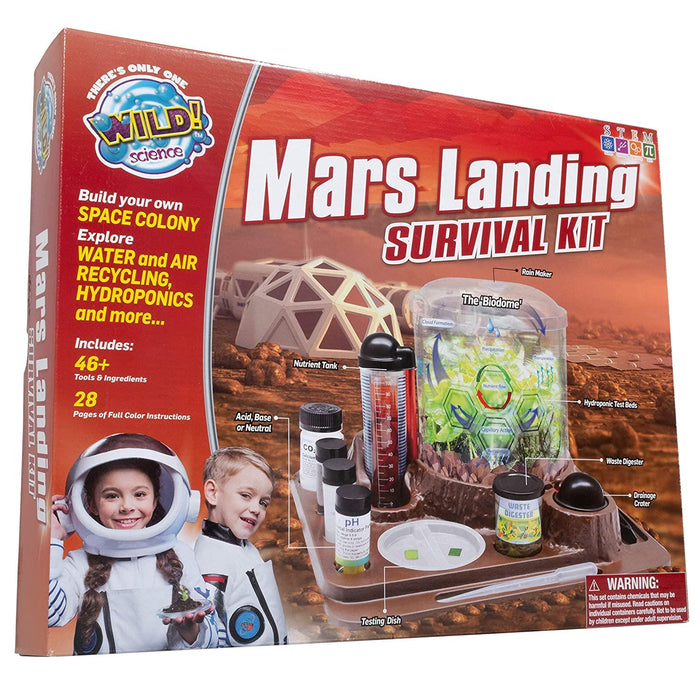 WILD! Science Mars Landing Survival Kit