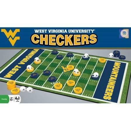 WVU Mountaineers Checkers Game