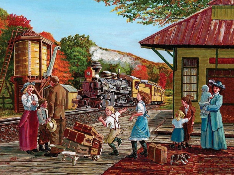 Waiting for the Train 500pc Puzzle