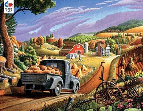 Walter Curlee 550pc Puzzle -Autumn Farm