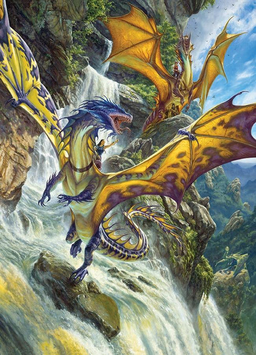 Waterfall Dragons 1000 pc puzzle