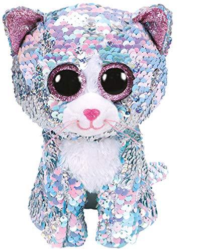 Whimsy Sequin Blue Cat Large