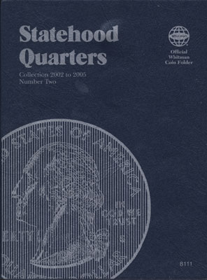 Whitman Coin Folder for the Statehood Quarters Collection Dated 2002 - 2005
