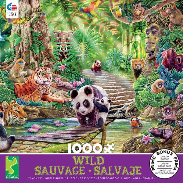 Wild -1000pc Asian Wildlife