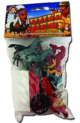 Wild West Cowboys and Wagon Set