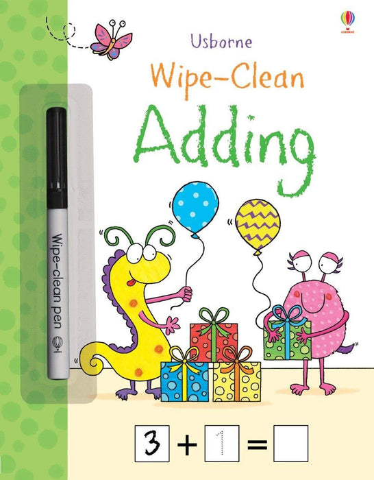 Wipe-Clean Adding Book