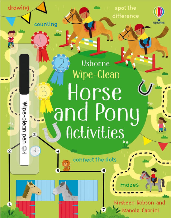 Wipe-Clean Pony Activities