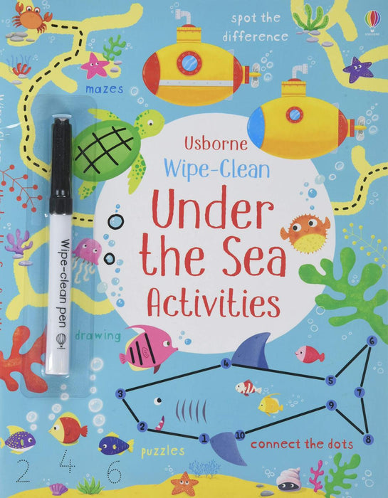 Wipe-Clean Under the Sea