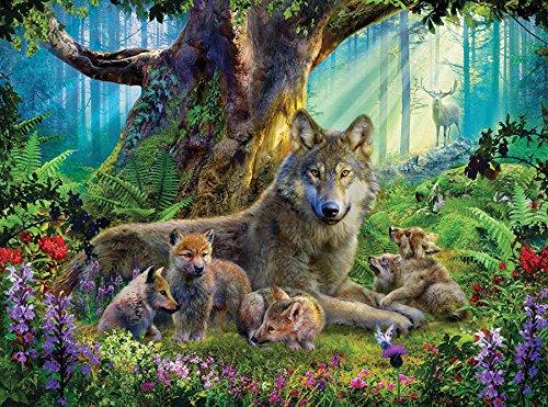 Wolves Wildlife Mountain 1000Pc Puzzle
