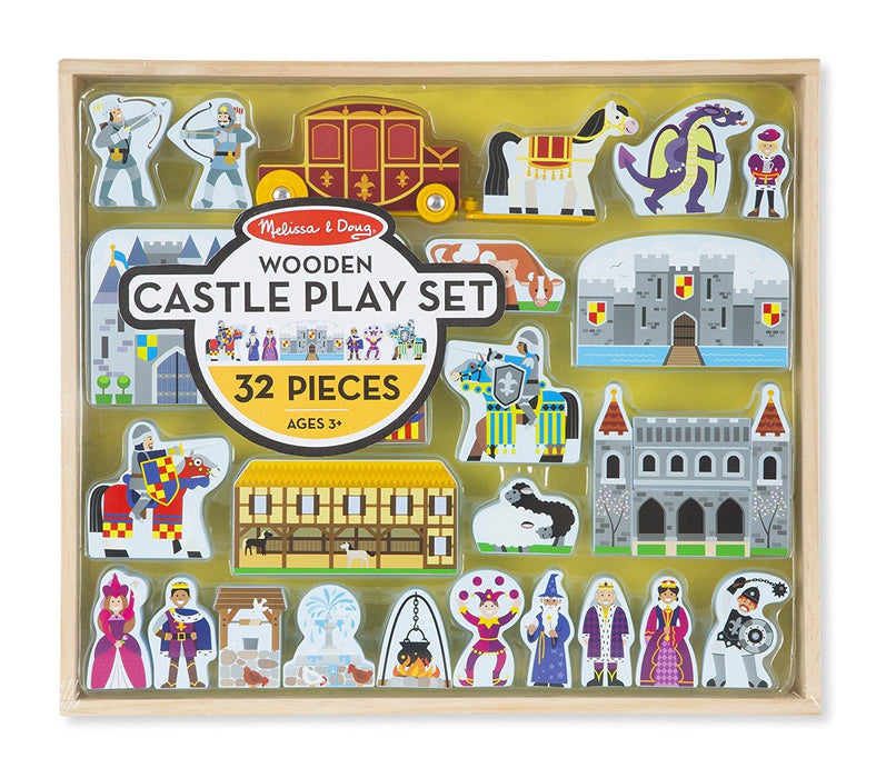 Wooden Castle Play Set