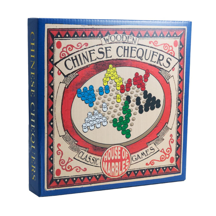 Wooden Chinese Checkers Game