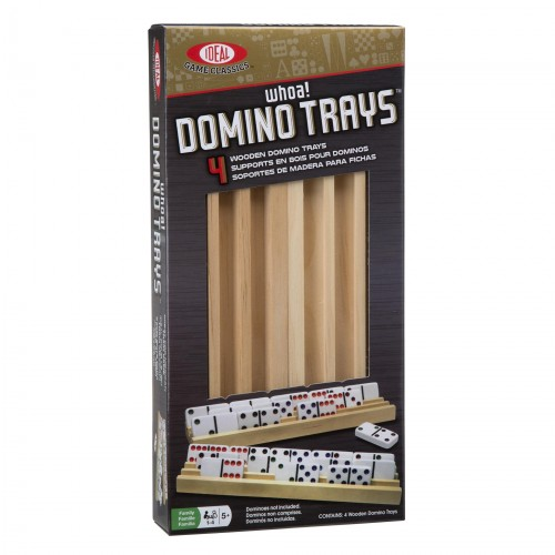 Wooden Domino Trays (Pack of 4)