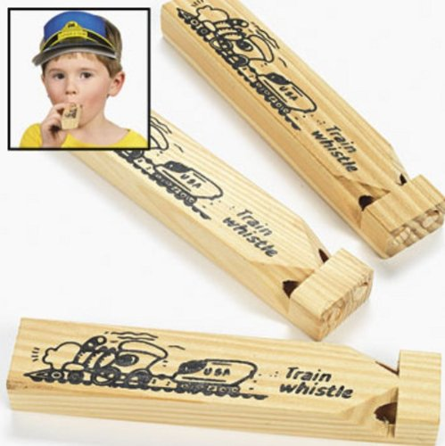 Wooden Train Whistle