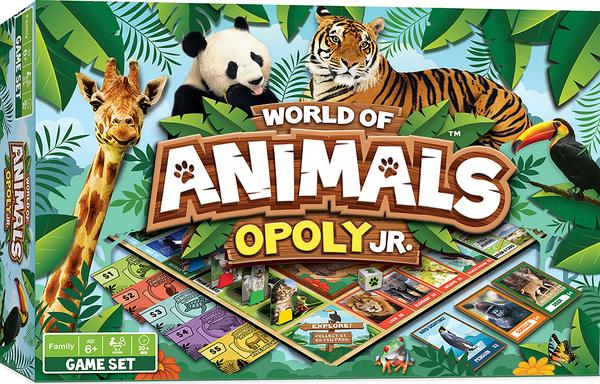 World of Animals Explore-Opoly Game