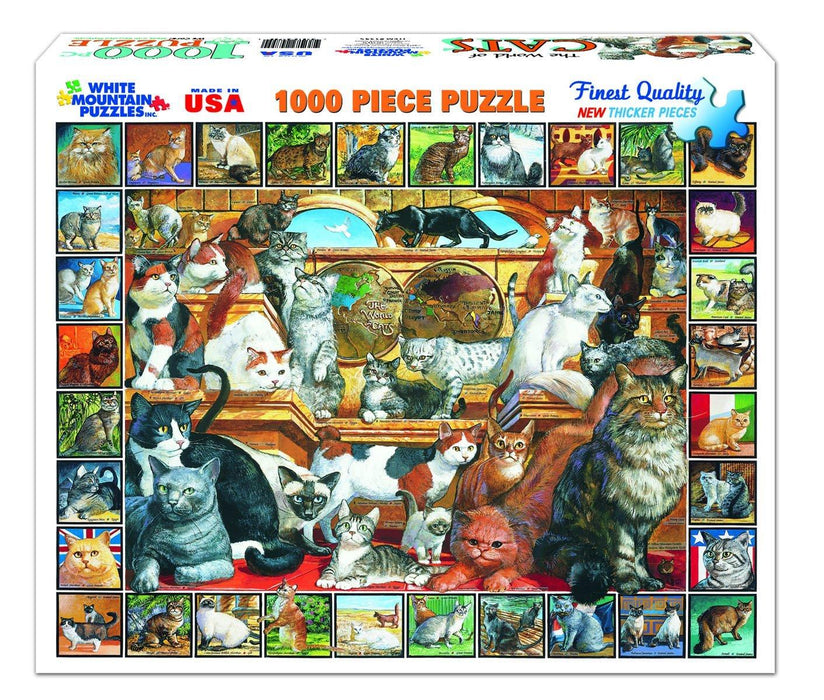World of Cats Collage Puzzle 1000 pc