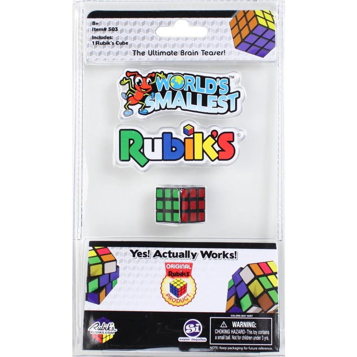 World's Smallest Rubik's Cube
