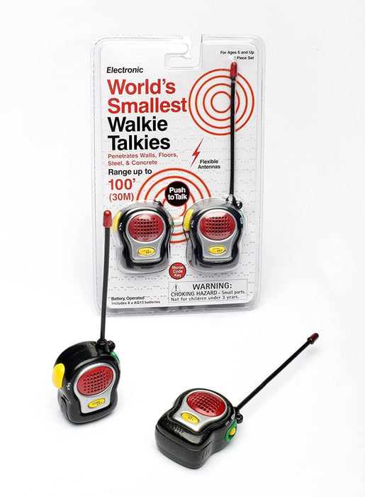 Worlds Smallest Walkie Talkies