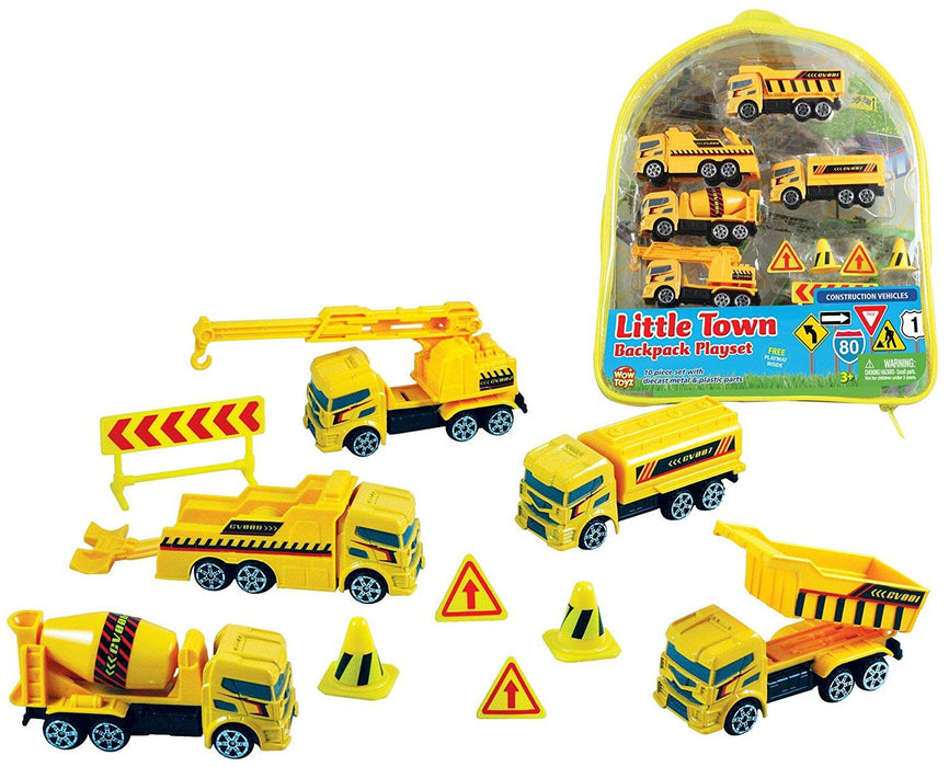 WowToyz Construction Vehicle 10 Piece