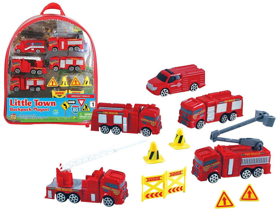 WowToyz Fire Vehicles 10 Piece