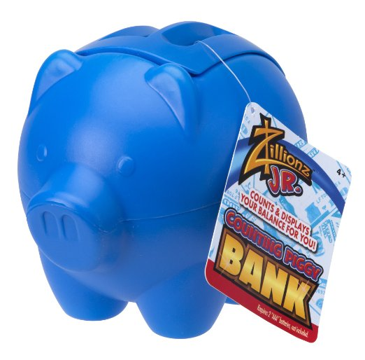 Zillions Coin Counting Piggy Bank