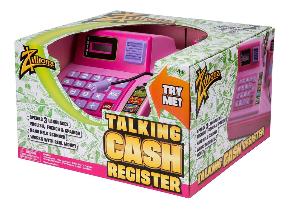 Zillionz Talking Cash Register