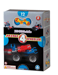 Zoob Mobile Mini 4 Wheeler Building System